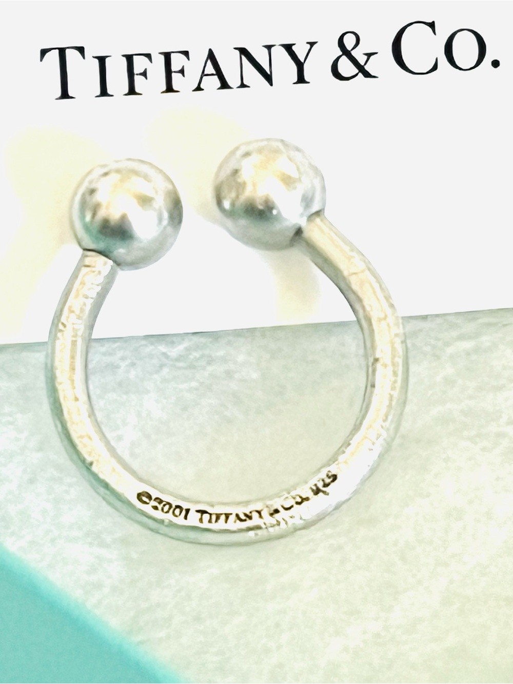 Tiffany & Co. Open Ball Ring - Silver